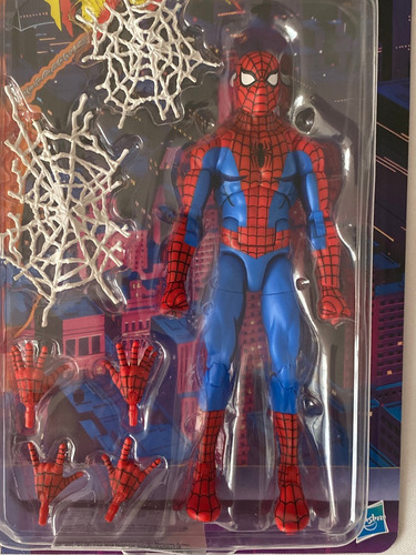 Spiderman Retro Animated Series Marvel Legends Walmart Exclu (Usado)