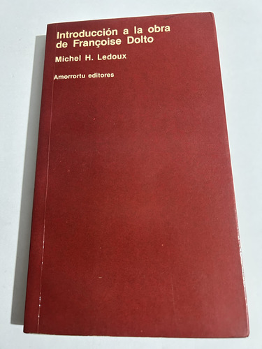 Libro Introducción A La Obra De Francoise Dolto - Ledoux