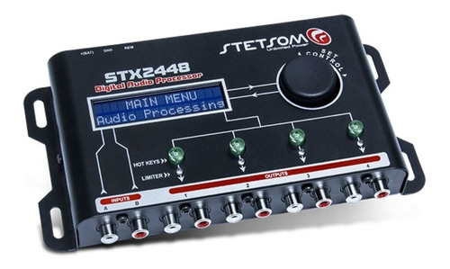 Processador Digital De Áudio Stetsom Stx2448 4 Saídas