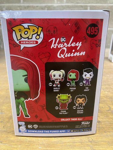 Poison Ivy 495 Dc Harley Quinn Funko Pop Hiedra Venenosa