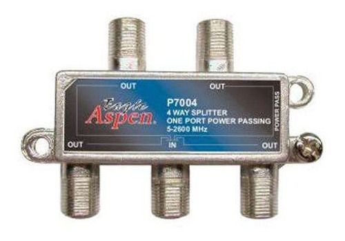 Eagle Aspen P7004 4 Way Splitter 5-2600 Mhz Tienda Fisica