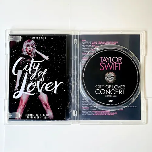 Dvd Taylor Swift City Of Lover Concert 2019 Live From Paris