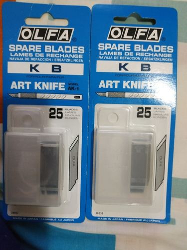 Cuchilla De Repuesto Para Olfa Modelo Ak-1/ K B 