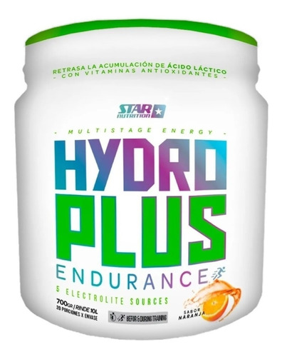 Hydroplus Endurance Rinde 10 Lts Star Nutrition Sport Drink