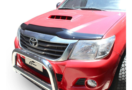Deflector Capot Toyota Hilux 2012-2015 Sin Toma De Aire Negr