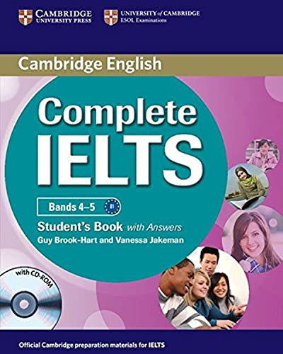 Complete Ielts Bands 4 5 - Sb W Key Cd-rom - Brook-hart Guy