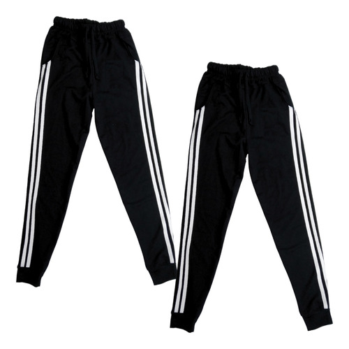 Pants Deportivo Niño Algodón Ultraconfort Pack 2 Pza Talla 8