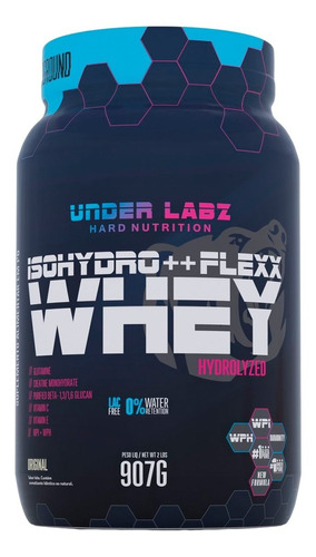 Flexx Whey - Isohydro++ 900g - Under Labz Sabor Coconut Trufle