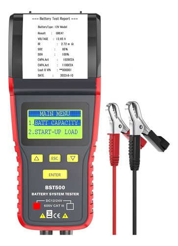 Probador Carga Batería De Automóvil, Herramienta De Análisis