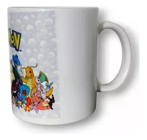 Mug Pocillo De Cerámica Pokemon Go Cartas Taza De 11 Onzas