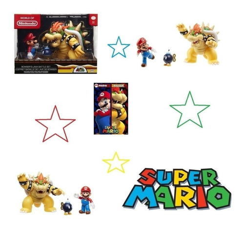 Super Mario Bros Mario Vs. Bowser Wabro 0459