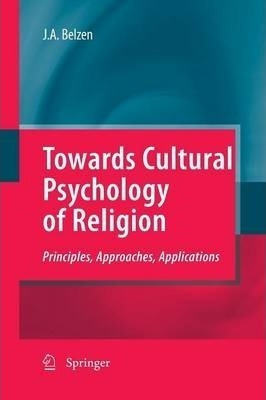 Libro Towards Cultural Psychology Of Religion : Principle...