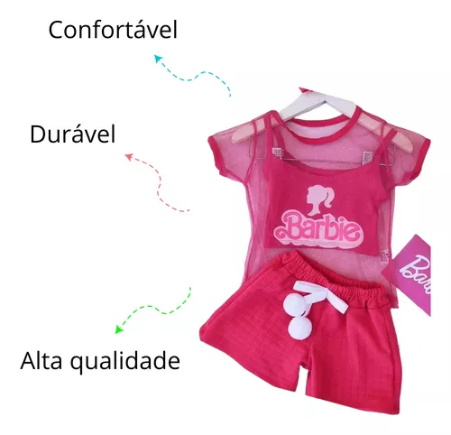 CONJUNTO INFANTIL BARBIE GIRL