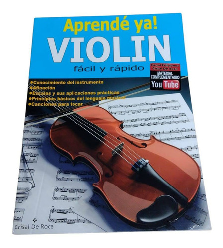 Cuaderno Método De Aprendizaje P/ Violín