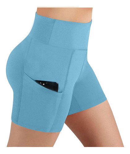 Calzoncillos Elásticos De Cintura Alta Con Bolsillo Para Muj