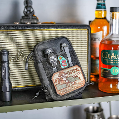 Bolsa Edc, Organizador De Bolsillo Con Velcro, Bolsillo Edc