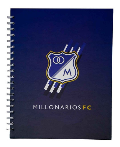 Cuaderno Escudo Millonarios Carta Mfc