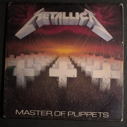 Metallica - Master Of Puppets Elektra Lp 1986