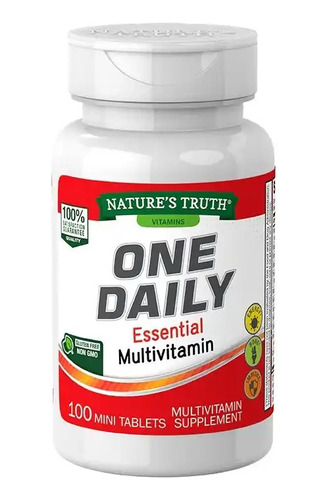 One Daily Multivitaminico 100 Minitabletas Nature's Truth