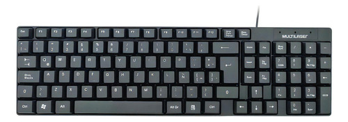 Teclado Multilaser Tc501 Usb Español - Oficina Pc Notebook