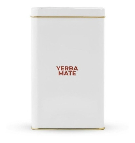 Imagen 2 de 10 de Una Yerbera Un Mate Xl - Blanca (500g)