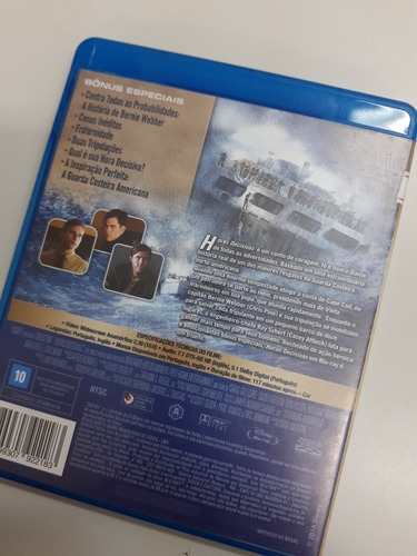 Blu-ray Original Dub/leg Horas Decisivas Chris Pine (Usado)