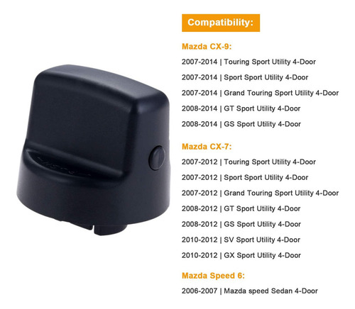 Interruptor Perilla Llave Encendido Para Mazda D46166141a02
