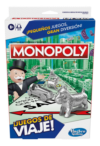 Juegos De Viaje Refresh - Monopoly - Hasbro