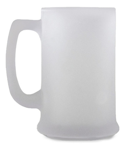 Caneca De Chopp Cerveja Vidro Jateado 300ml Bar Casa
