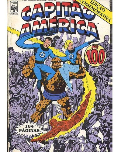 Capitão América  Nº100 Set 87 Editora Abril