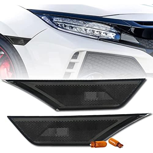 Revi Motorwerks Depo Smoke Lens Front Bumper Side Marke...