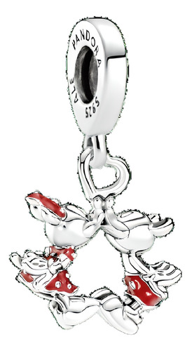 Charm Mickey Mouse & Minnie Mouse | Plata Ag S925 Ale