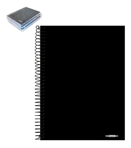 Caderno 1/4 Tamoio Espiral Neutro 96 Folhas 02412 Com 5un