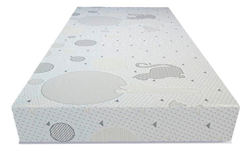 B&k Colchón De Cuna Bebé Impermeable - 130 X 70 X 15cm Color Gris