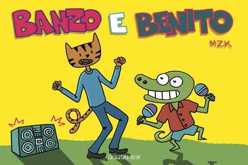 Banzo E Benito, De Mzk. Editora Zarabatana Books, Capa Mole, Edição 1 Em Português