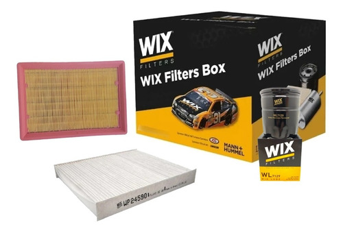 Kit X 3 Filtros Wix Chevrolet Onix Prisma 1.4 N Desde 2013