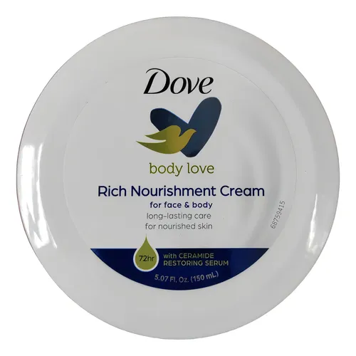 comprar Crema Nutritiva Rica Dove Corporal Manos Y Facial 72h 150ml
