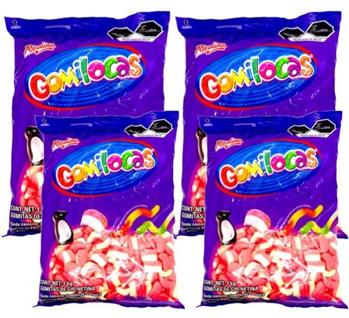 Gomilocas Dientes 4 Kg - Dulces Ricolino.