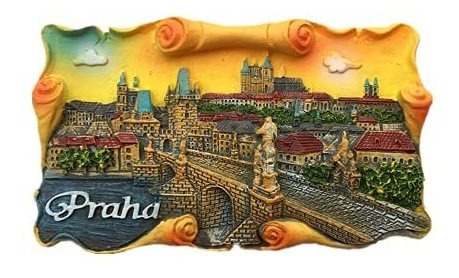 3d Praga República Checa Nevera Imán De Nevera Regalo De Rec