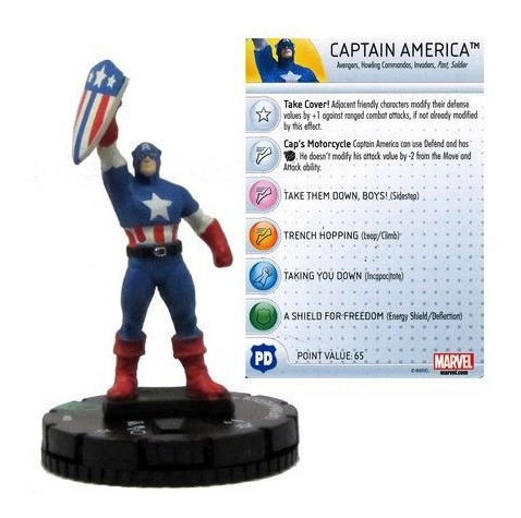 Captain America #020 Marvel Age Of Ultron Heroclix