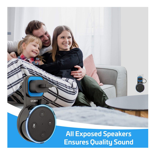 Coby 2da Generación Echo Dot Soporter Montaje De Pared Para