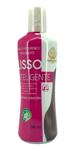 Lisso Inteligente Alisado Progresivo Herbacol 240 Ml 