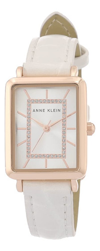 Reloj Anne Klein Ak/3820rgiv Para Mujer Con Correa De Piel S