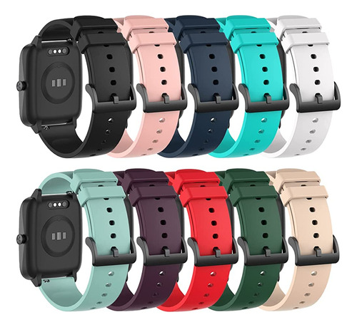 ~? Correas Ruentech 10-pack Compatibles Con Hero Band Watch 