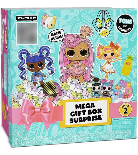 Muñeca Lol Mega Gift Box Surprise Caja Misteriosa Sorpresa