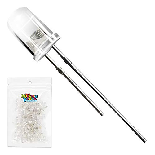 Kit De Leds Blancos Brillantes 5mm - Diy Proyecto Ciencia