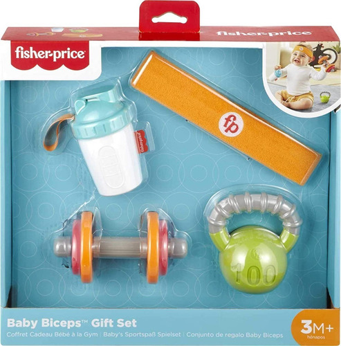 Set De Regalo Mini Musculos Bebes Fisher Price / Rabstore