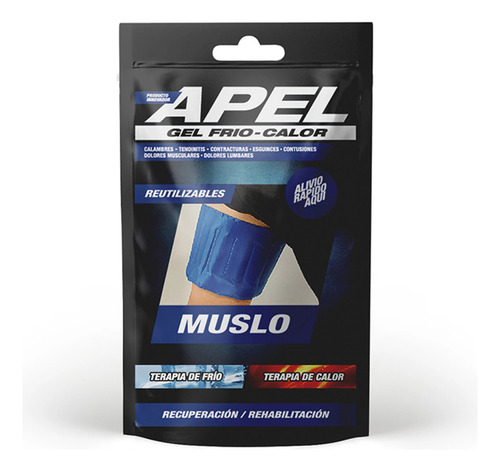 Apel Gel Muslo - Frío / Calor Terapéutico Lesiones Y Dolores