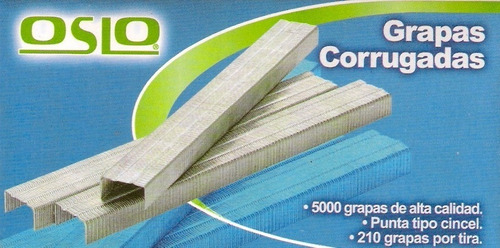 Grapa Corrugada Caja De 5000 Grapas