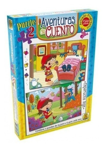 Rompecabezas Puzzle 25 Y 40 Pz Implas Cuentos Clasicos Byp